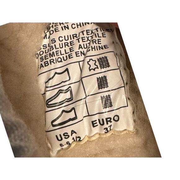 Pajar White & DarkTan Grip Boots W/Red Strap Canada Eu 37 US Sz‎ 6-6 1/2 - Picture 5 of 13